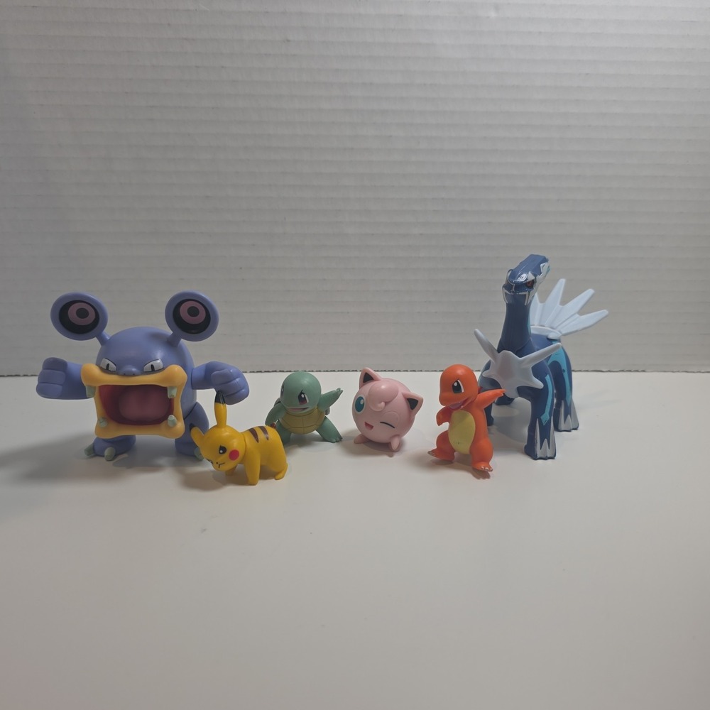 Pokémon Wicked Cool Toys WCT Mini Figures Pokemon 1.5" Lot 5